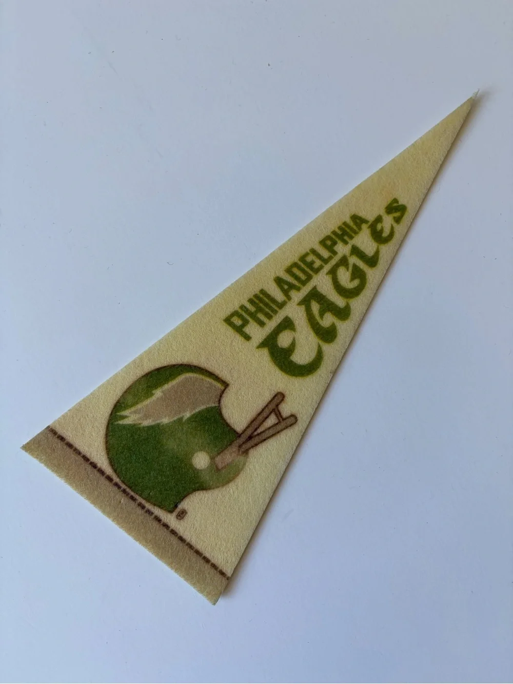Vintage 70s 80s NFL Collectors Mini Felt Pennant Lot of 14 Small Wall Flags 9x4